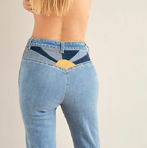 Free People NWT Size 31 Seasons In The Sun Flare Sunshine Burst Jeans New |  eBay